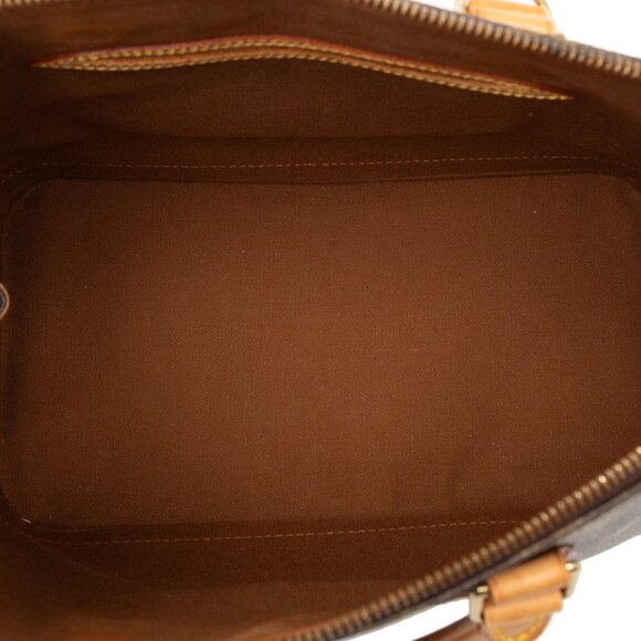 LOUIS VUITTON Authentic Brown Monogram Leather Alma PM Bag - Picture 6 of 8